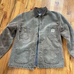 Carhartt Brown Canvas Jacket - Great Condition